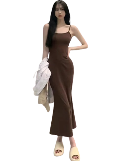 Coffee Brown Dress