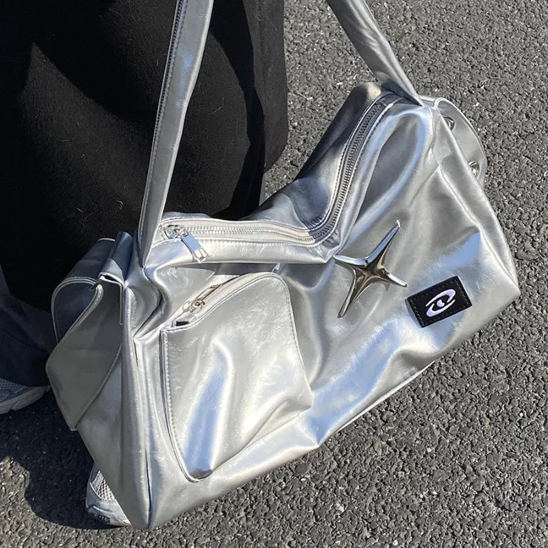Silver Large Bag