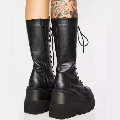Leather Boots Shoes